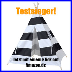 tipi Zelt kinderzimmer klicker